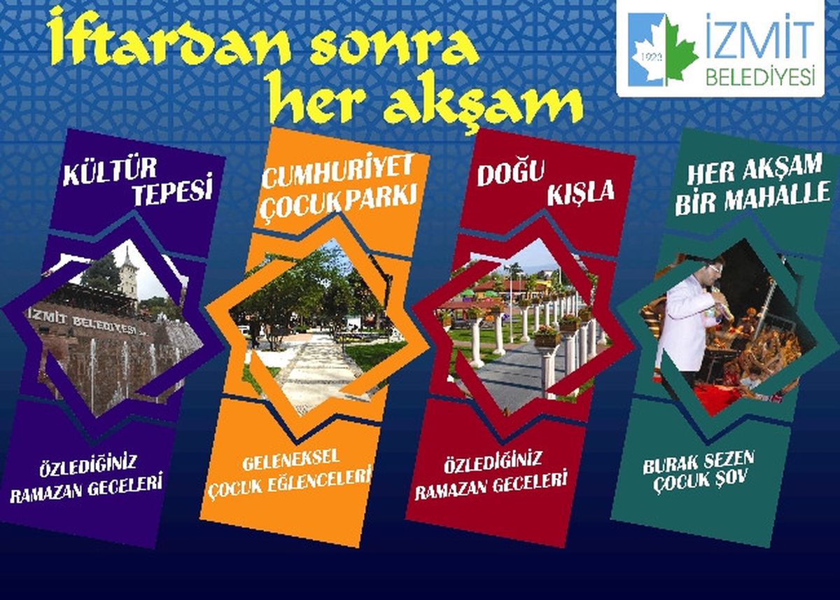 İzmit\'te Ramazan Coşkusu