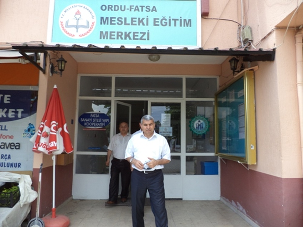 Kaymakam Atmaca\'nın Fatsa Mesleki Eğitim Merkezini Ziyareti