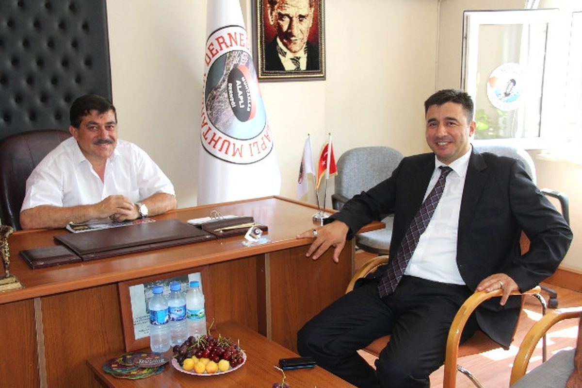 Kaymakam Malğaç\'dan Uysal\'a Ziyaret