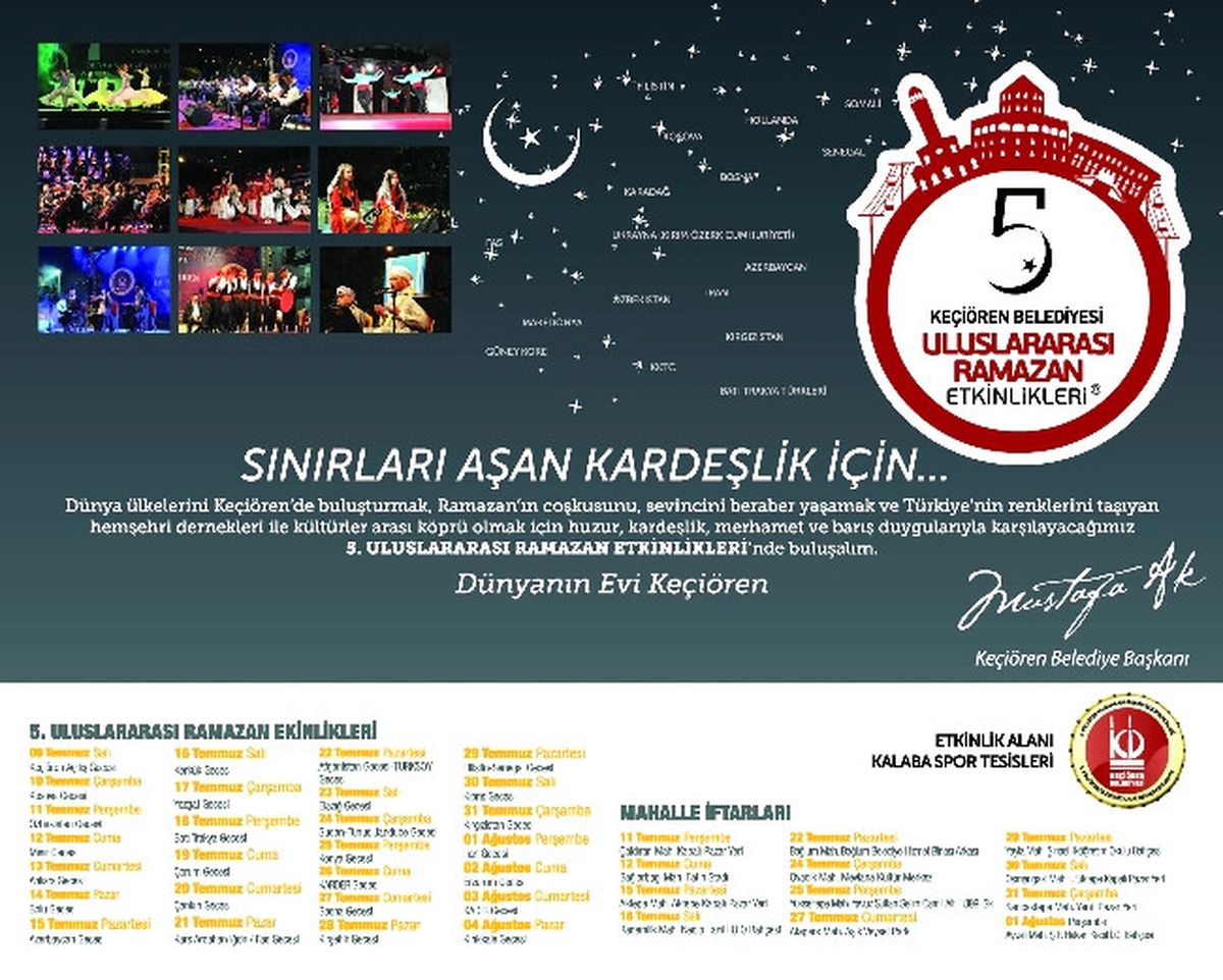 Keçiören\'de Ramazan Coşkusu
