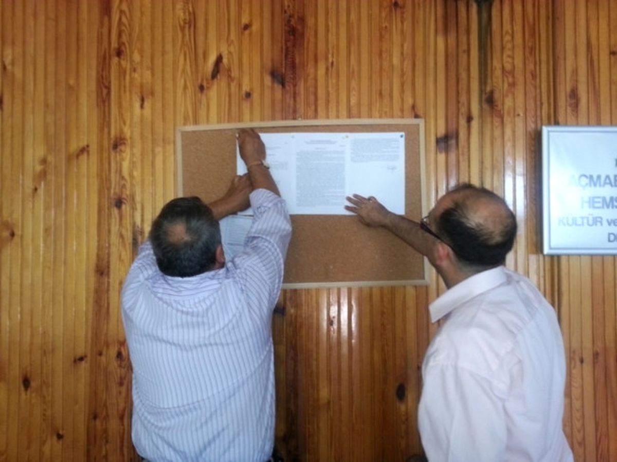 Melen Barajı İskan Duyurusu Askıya Çıktı