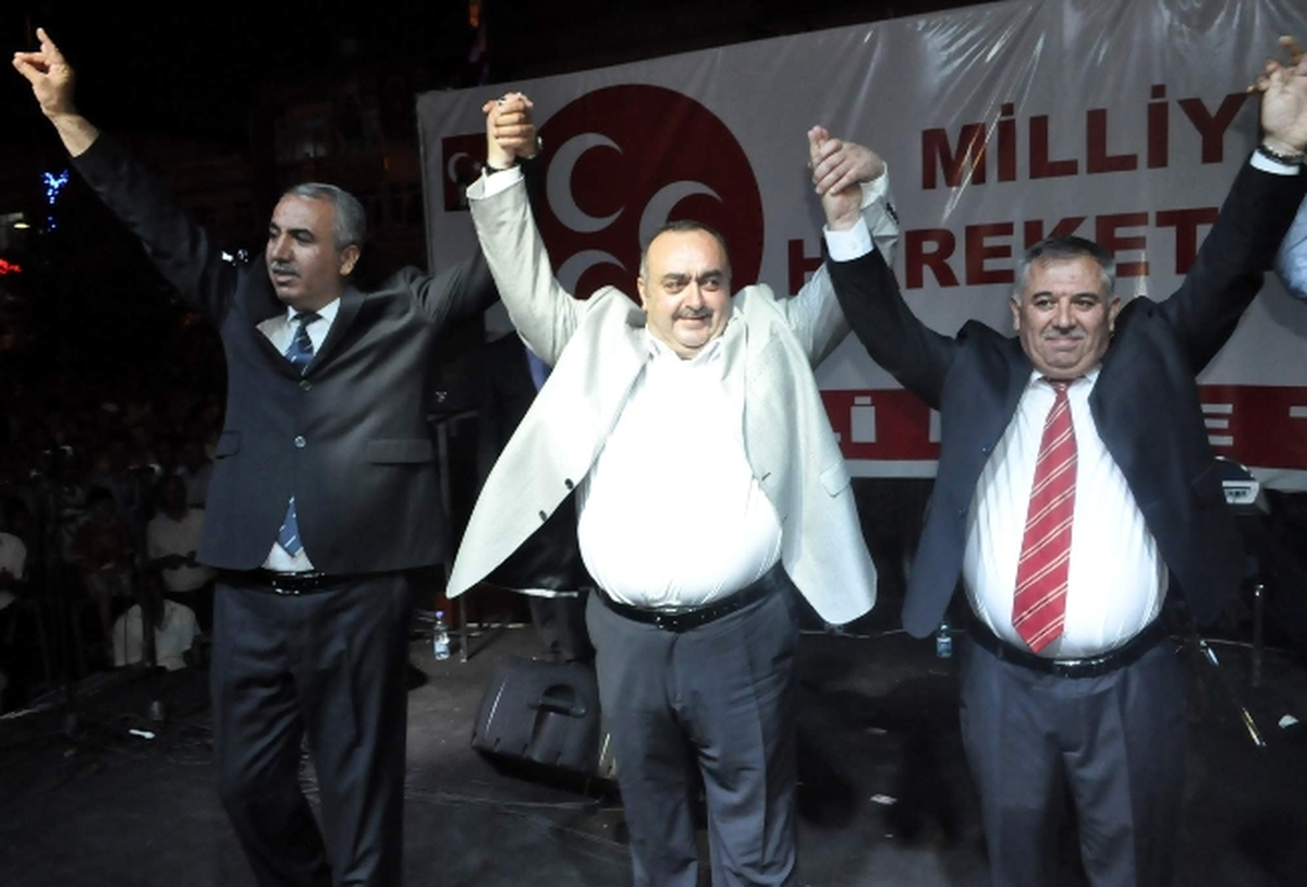 MHP\'nin Develi Belediye Başkan Adayı Mehmet Mankal, Halka Tanıtıldı