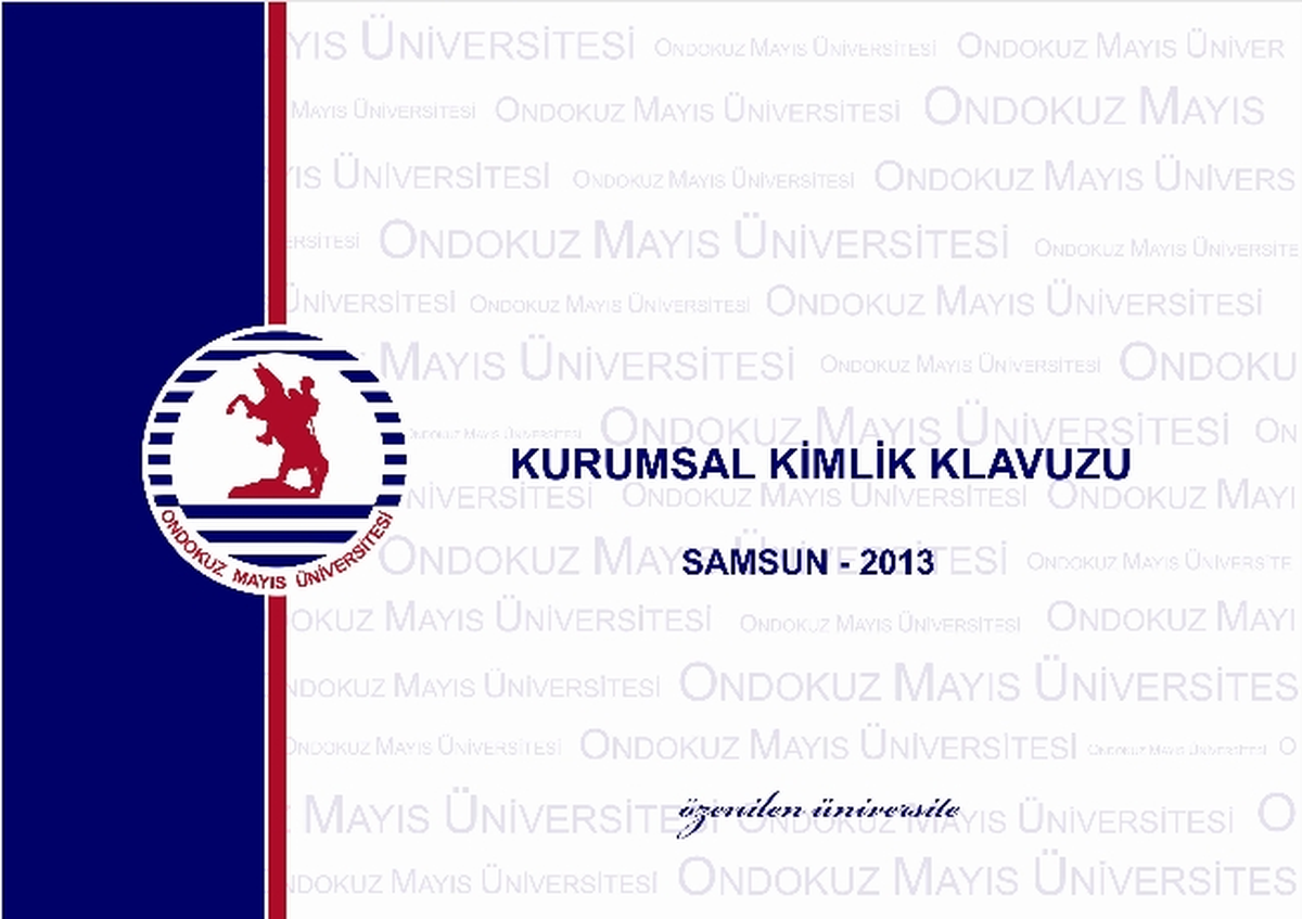Omü Kurumsal Kimlik Kılavuzu Tamamlandı