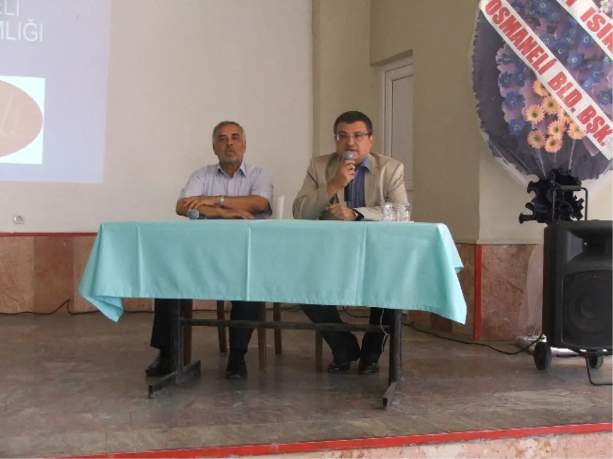 Osmaneli İçmeleri Projesi Tanıtım Toplantısı