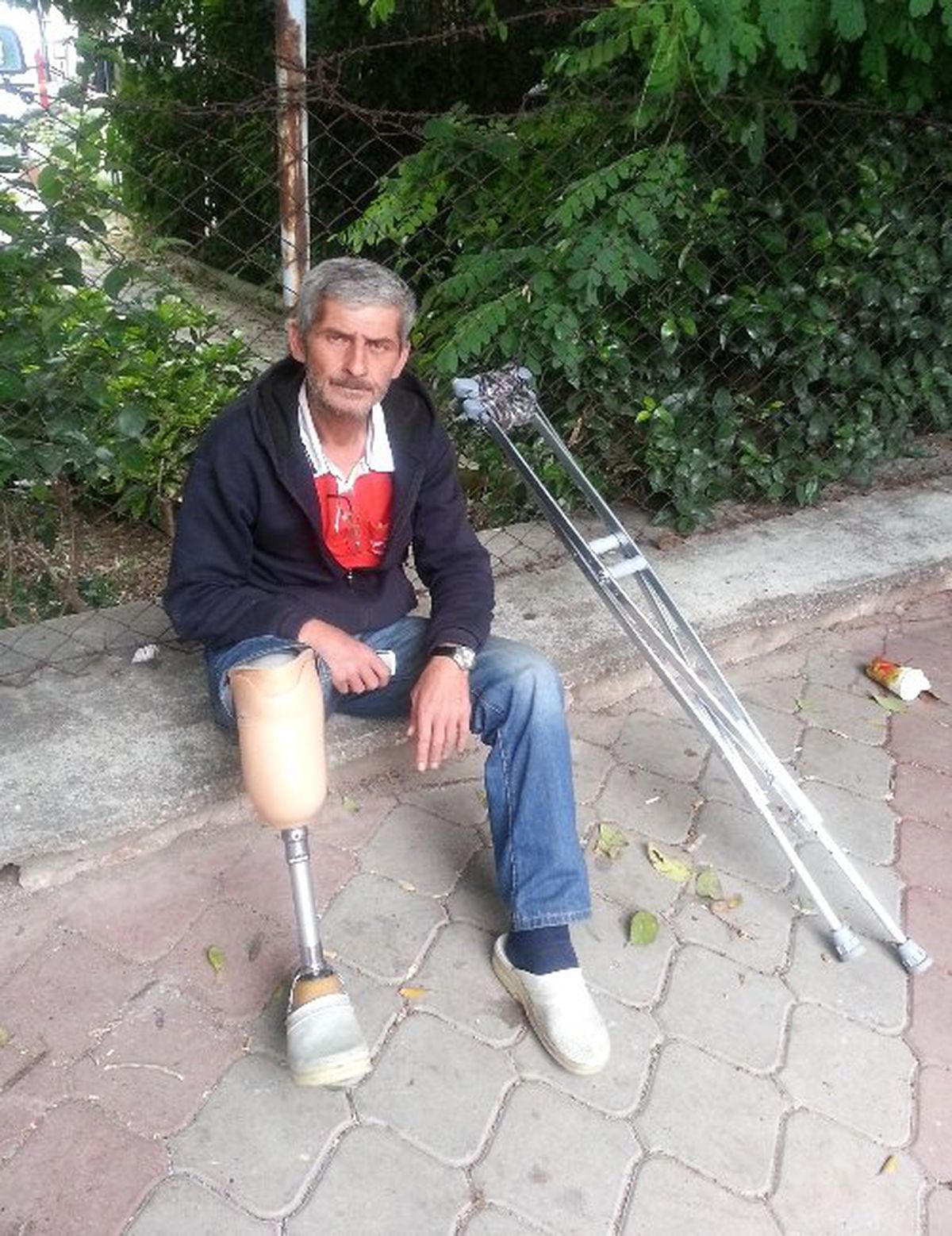 (Özel Haber) Engelli Adnan Ramazan\'da Sokakta Kalıyor
