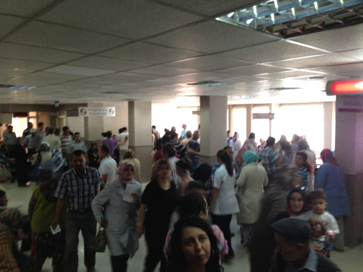 Vatandaşlar Oruçtan Önce Hastanelere Akın Etti