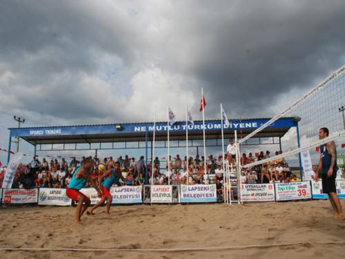 Plaj Voleybolu Fırtınası Sona Erdi
