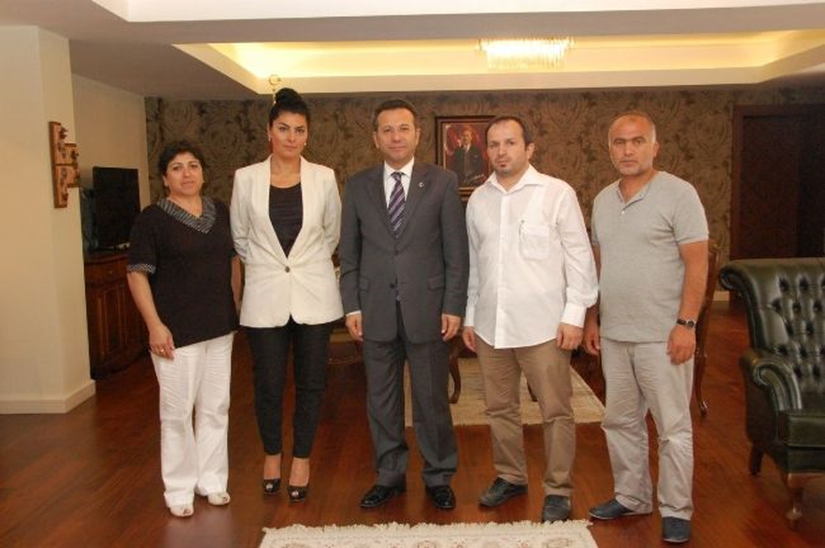 Samsun Engelliler Federasyonu\'ndan, Vali Aksoy\'a Ziyaret