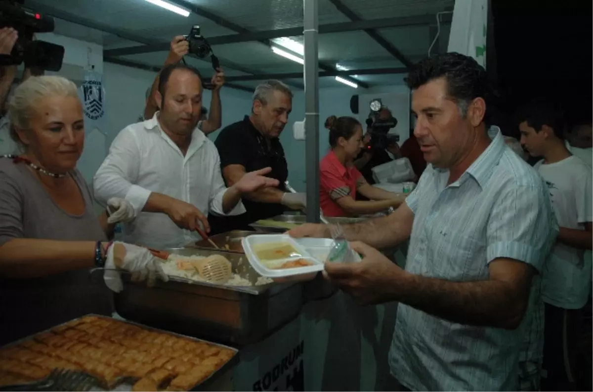 Bodrum İftara Başkan Kocadon ile Girdi