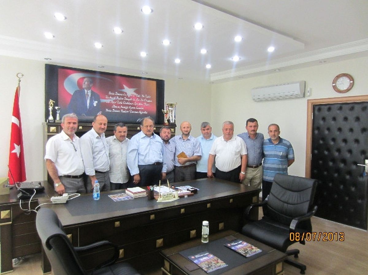 Fatsa Din Görevlileri Derneği\'nden Müftü Yılmaz\'a Ziyaret