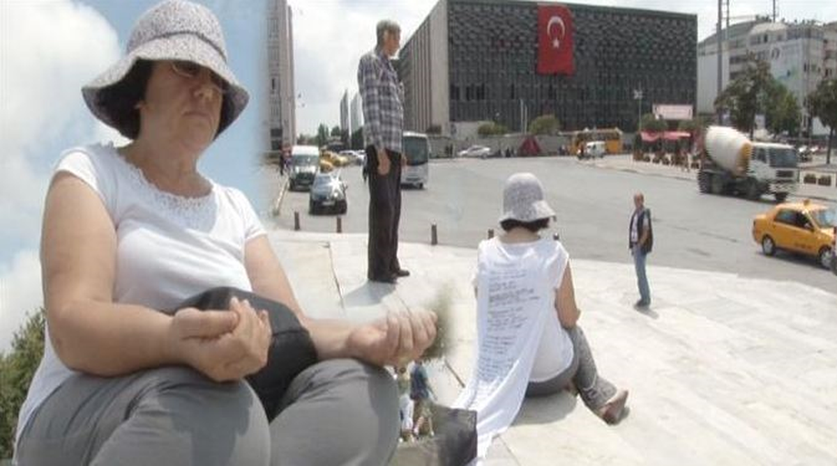Gezi Parkı\'nda \'Dua\' Eylemi