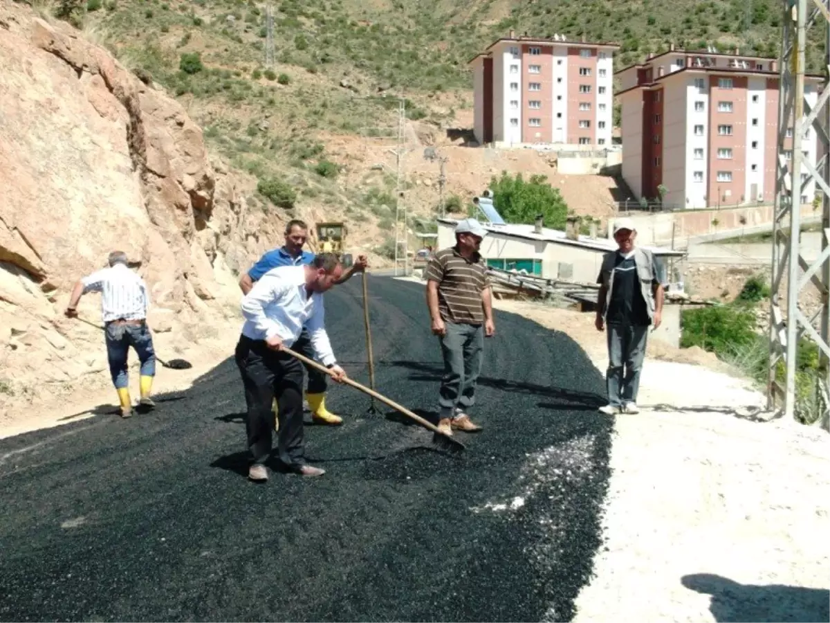 Gümüşhane Belediyesi Asfalt Sezonunu Açtı