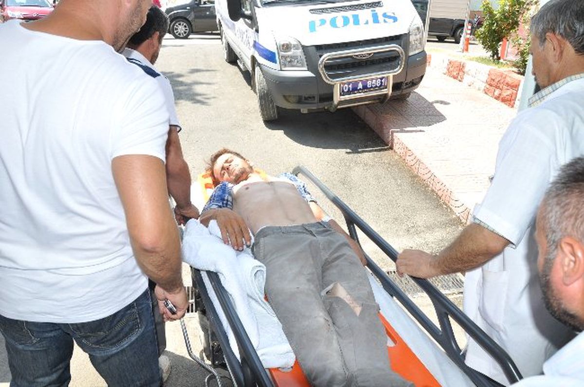 Hastane İnşaatından Düşen İşçi Yaralandı