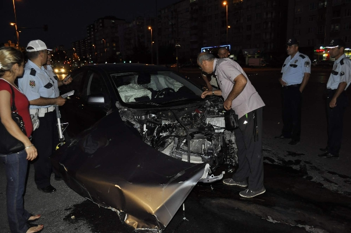 İftara Yetişmek İsterken Kaza Yaptılar