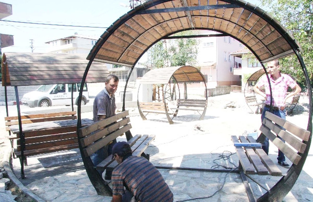 Karaköy\'e Yeni Oturma Alanı Yapılıyor
