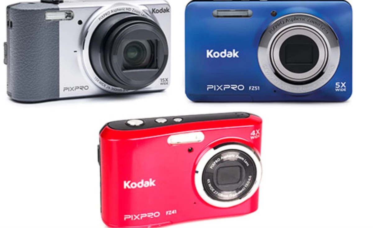 Kodak\'tan Üç Yeni Kompakt Fotoğraf Makinesi