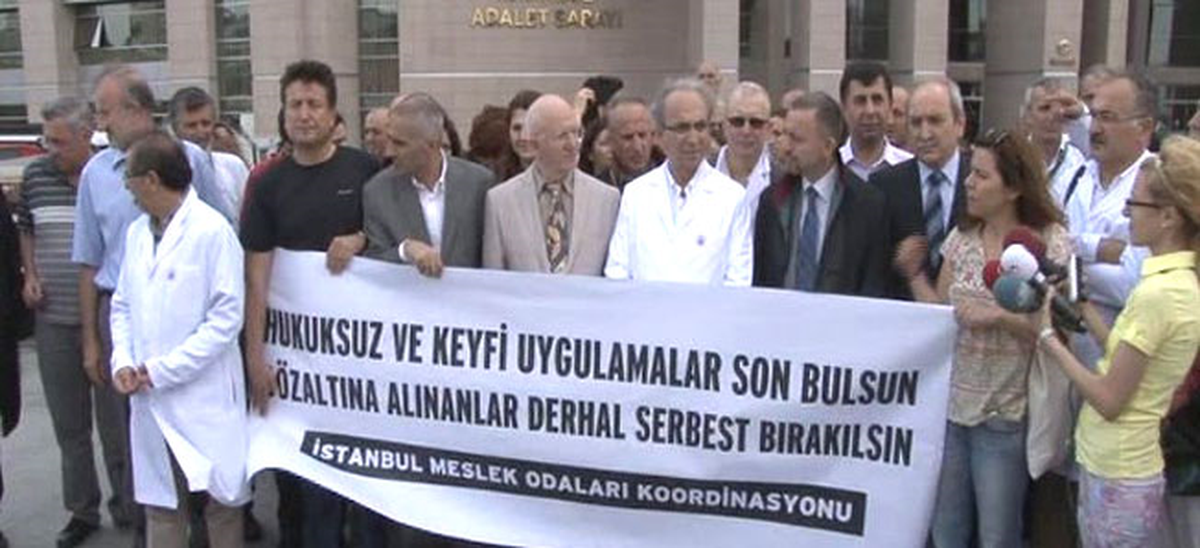 Meslek Odaları Birliği\'nden Gezi Gözaltılarına Tepki