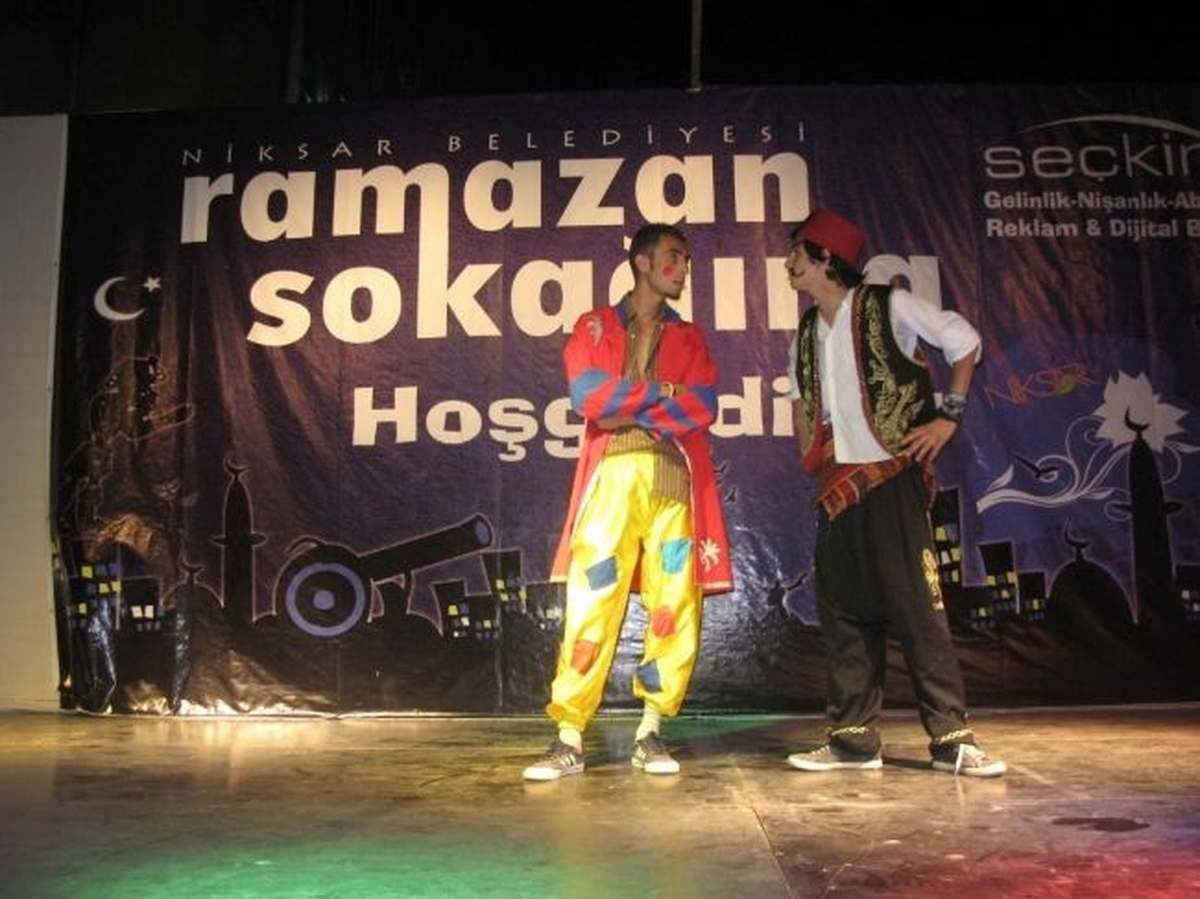 Niksar\'da Ramazan Sokağı