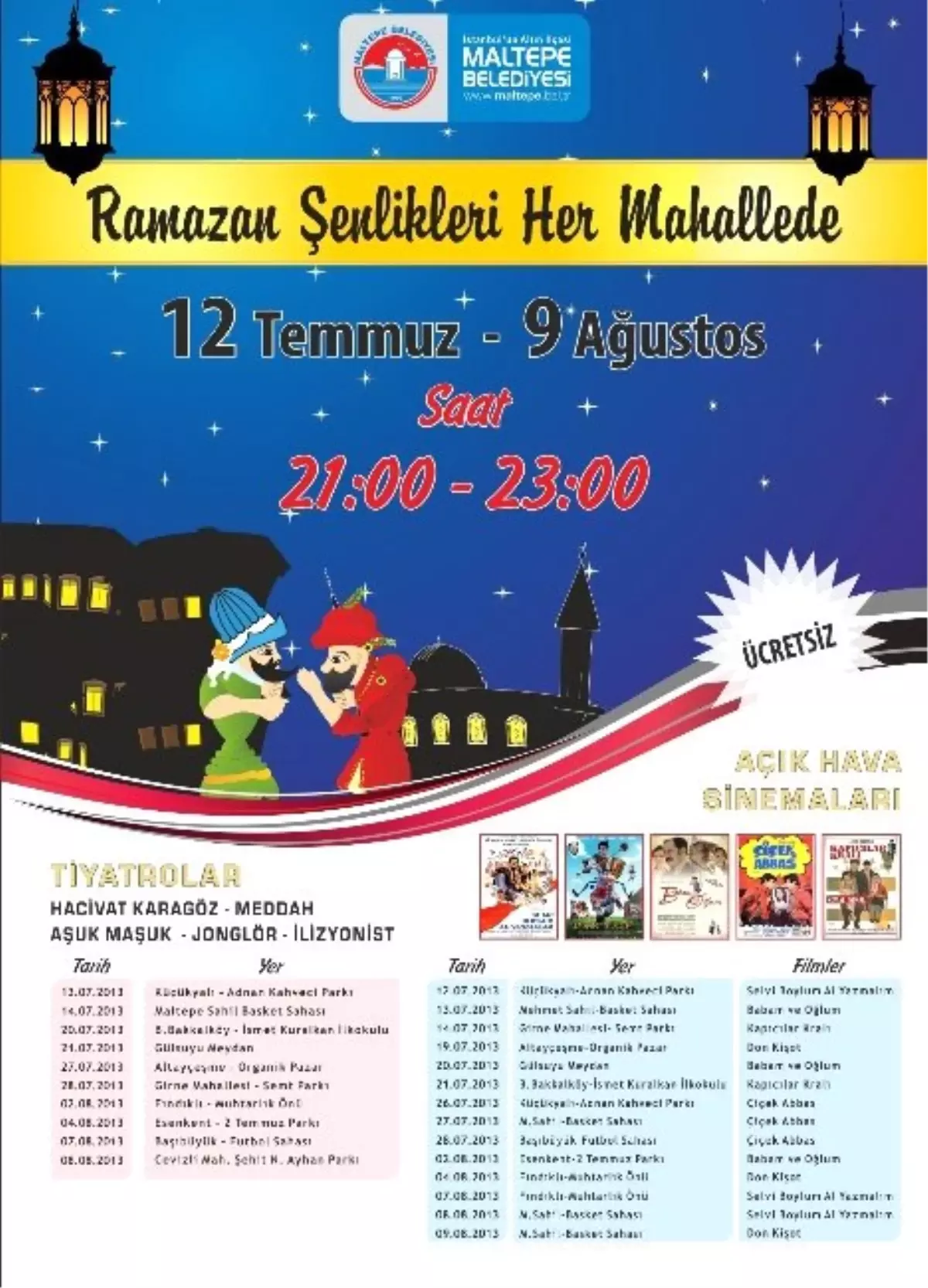 Ramazan Coşkusu Maltepe'de