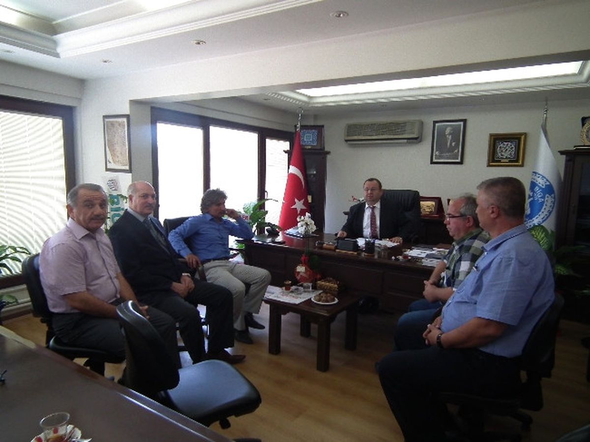 Sgk İl Müdüründen Şadan Doğan\'a Tebrik Ziyareti