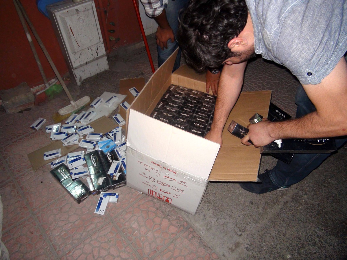 15 Bin Paket Kaçak Sigara Ele Geçirildi