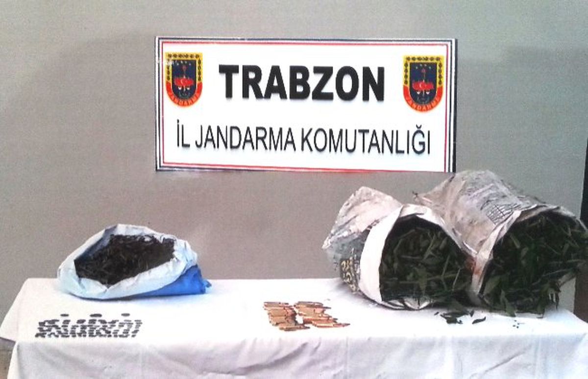 Trabzon\'da Uyuşturucu Operasyonu