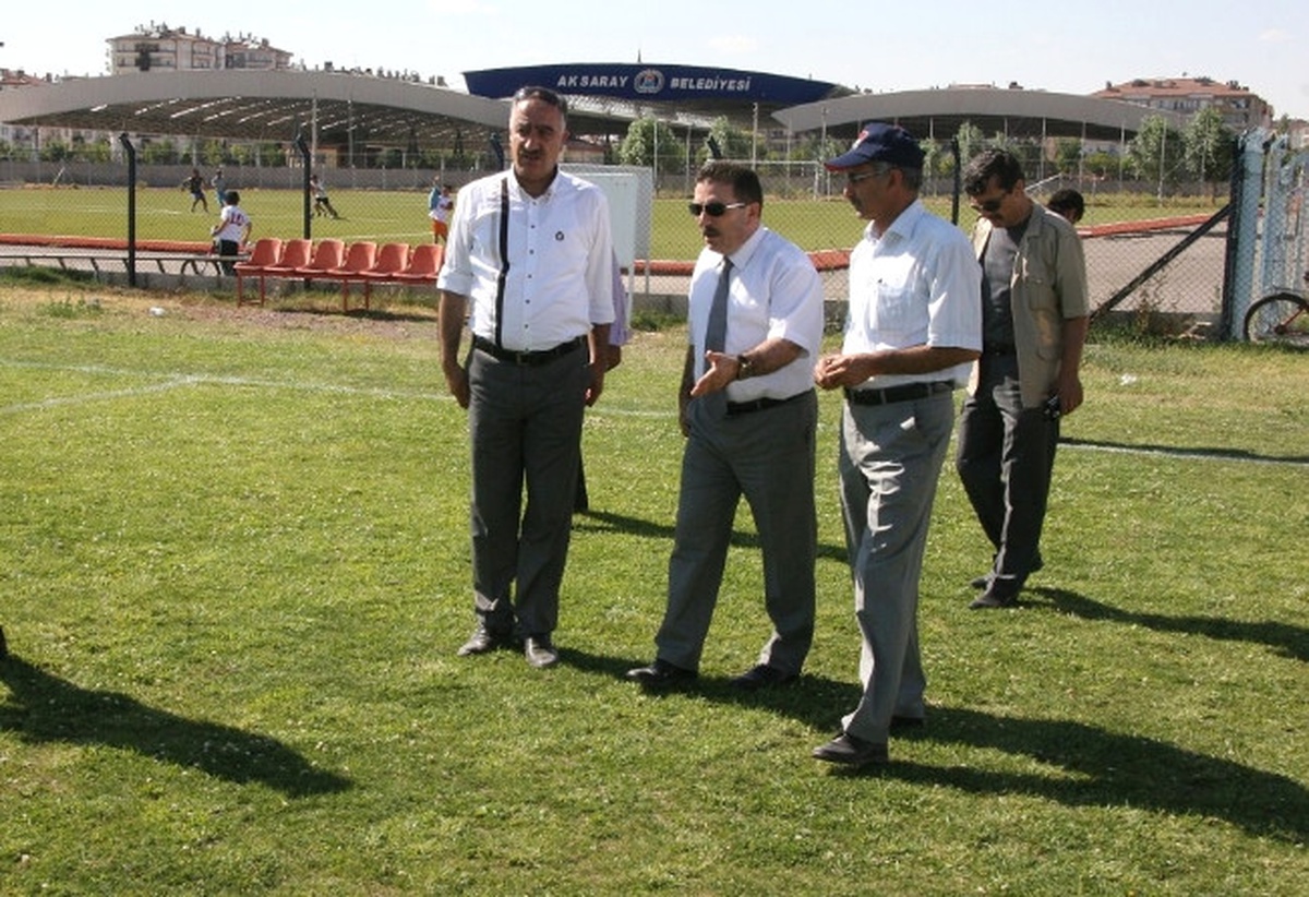 Vali Altınok, Dağılgan Spor Kompleksi\'ni İnceledi