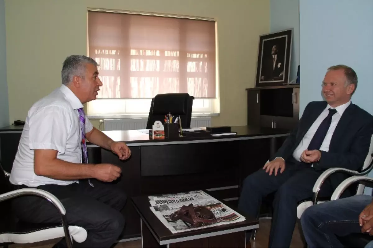 Vali Ceylan, Kapadokya Gazeteciler Cemiyetini Ziyaret Etti