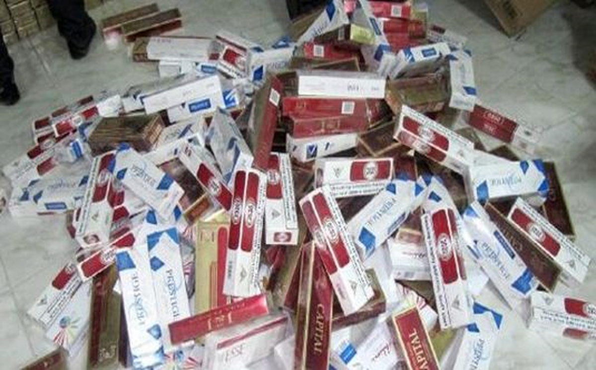 Yemek Tabldotları Arasında Kaçak Sigara Sevkiyatı