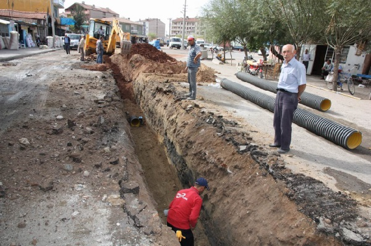 Aksaray\'da Su ve Kanalizasyon Çalışmaları
