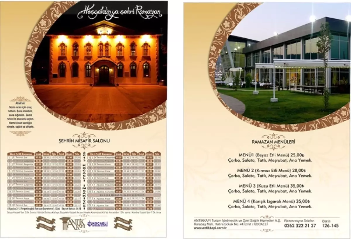 Antikkapı'da İftar Keyfi