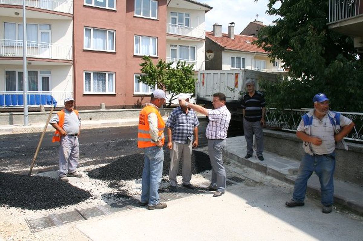 Bozüyük\'te Üst Yapı Çalışmaları