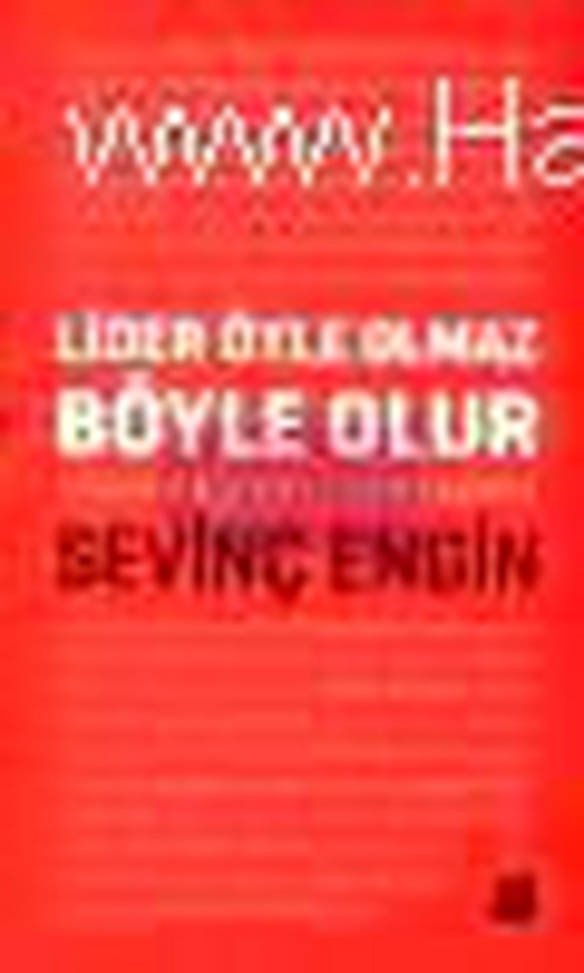 Lider Öyle Olmaz Böyle Olur Kitabı