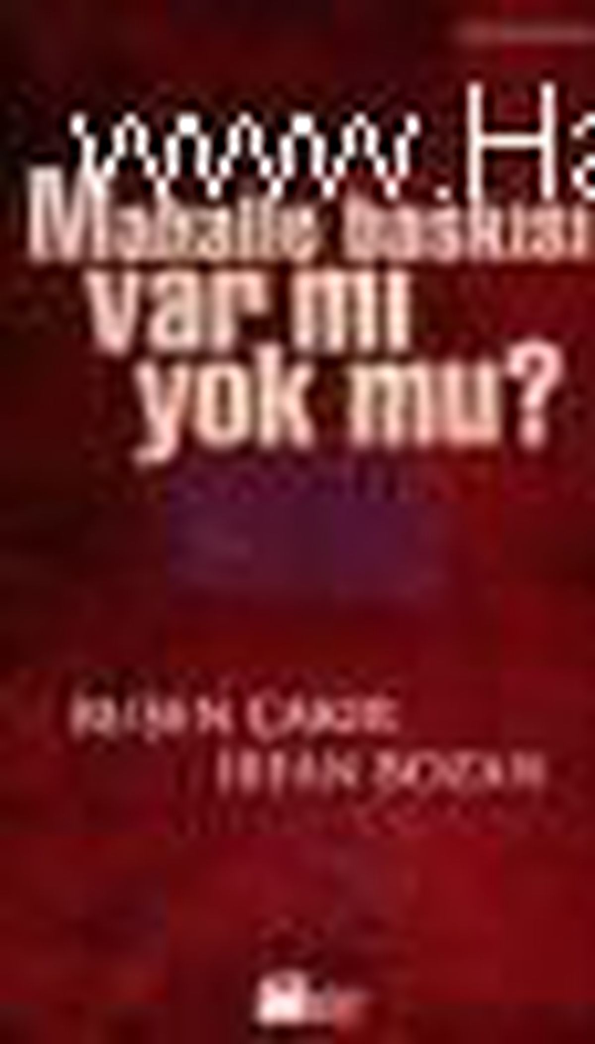 Mahalle Baskısı Var mı Yok Mu? Kitabı
