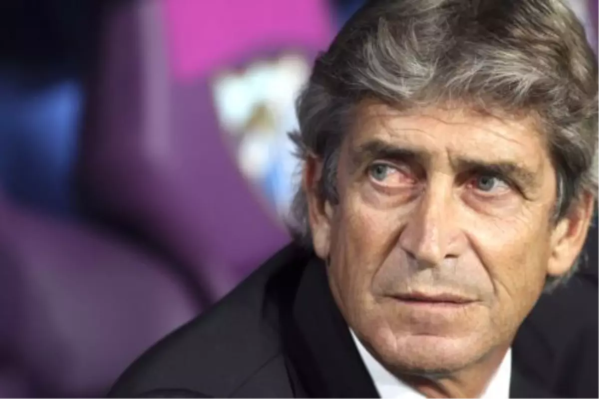 Manchester City Teknik Direktörü Pellegrini Açıklaması