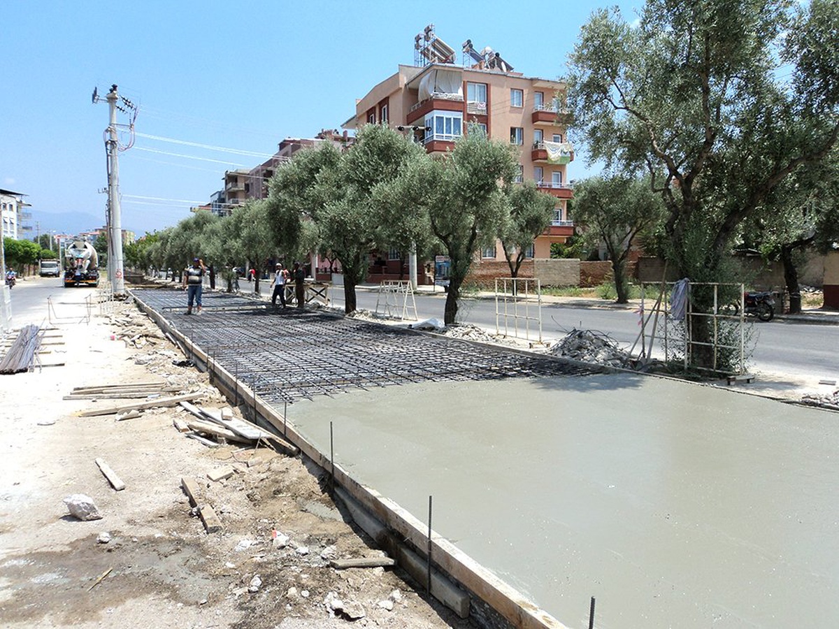 Ödemişlilere Yeni Bir Yürüyüş Yolu Yapılıyor