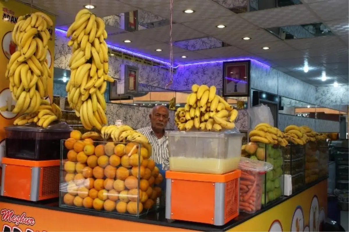 Ramazan Ayında, Doğal Meyve Suyu İçeçeklerine Yoğun İlgi