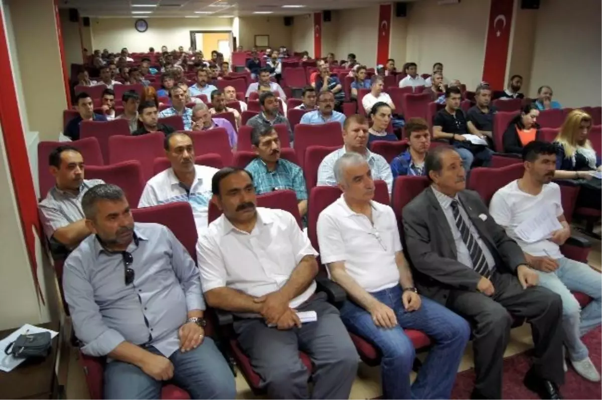 Sivas\'ta Esnaflara İş Sağlığı ve Güvenliği Semineri Verildi