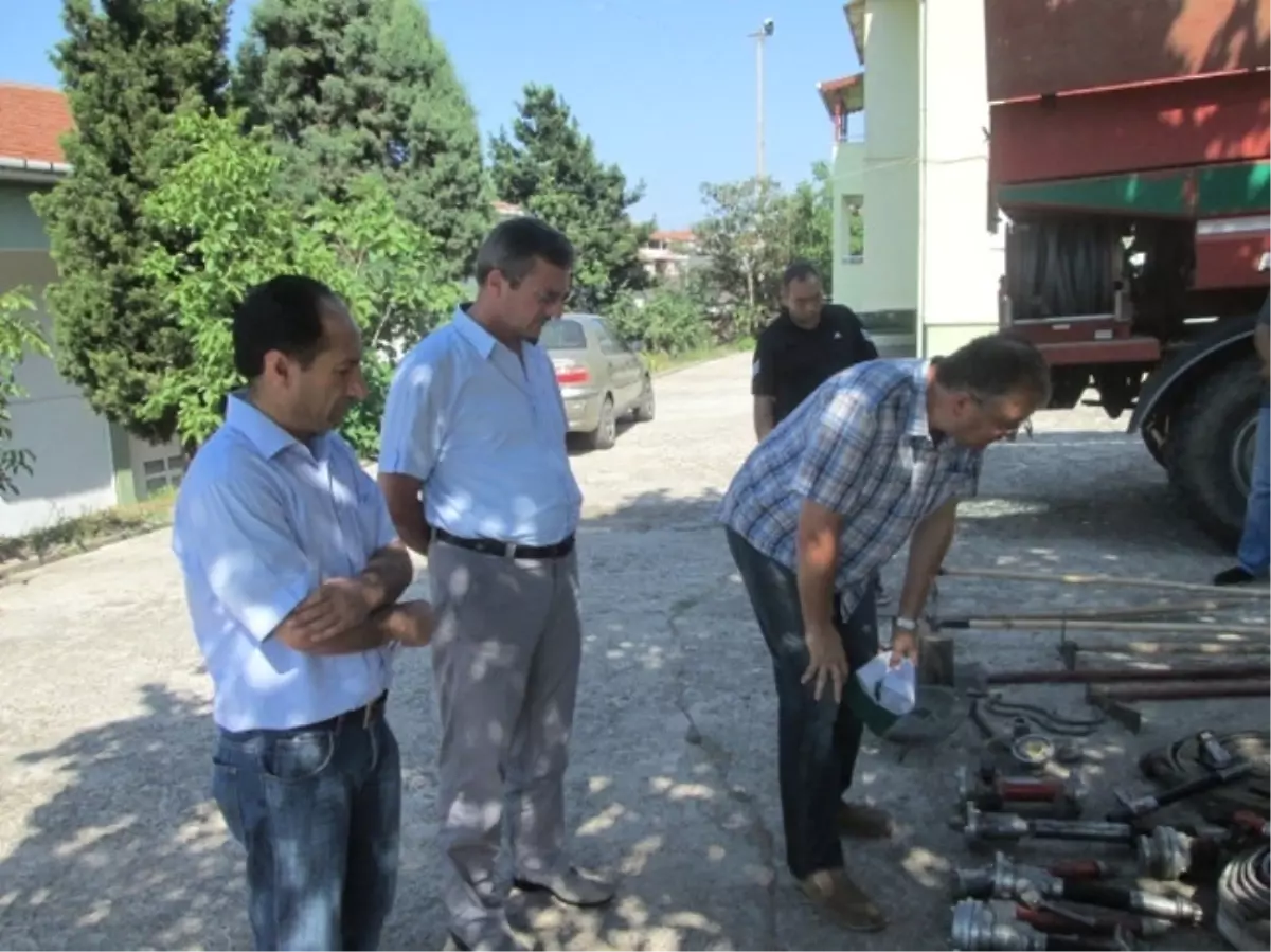 Yangın İlk Müdahale Ekibine Eğitim Verildi