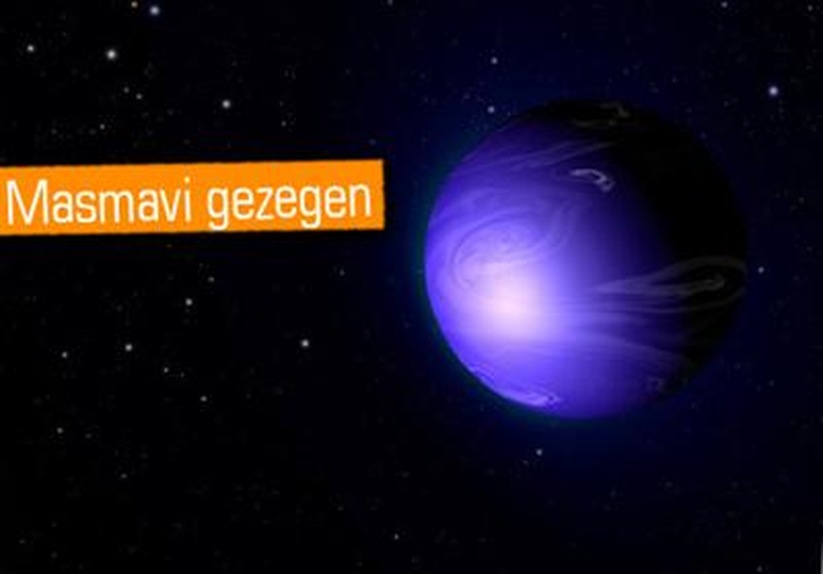 1094 Derece Hava Sıcaklığına Sahip \'Mavi\' Gezegen Keşfedildi