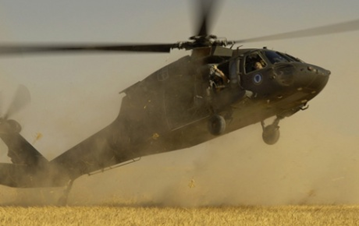 Afganistan\'da NATO Helikopteri Sert İniş Yaptı