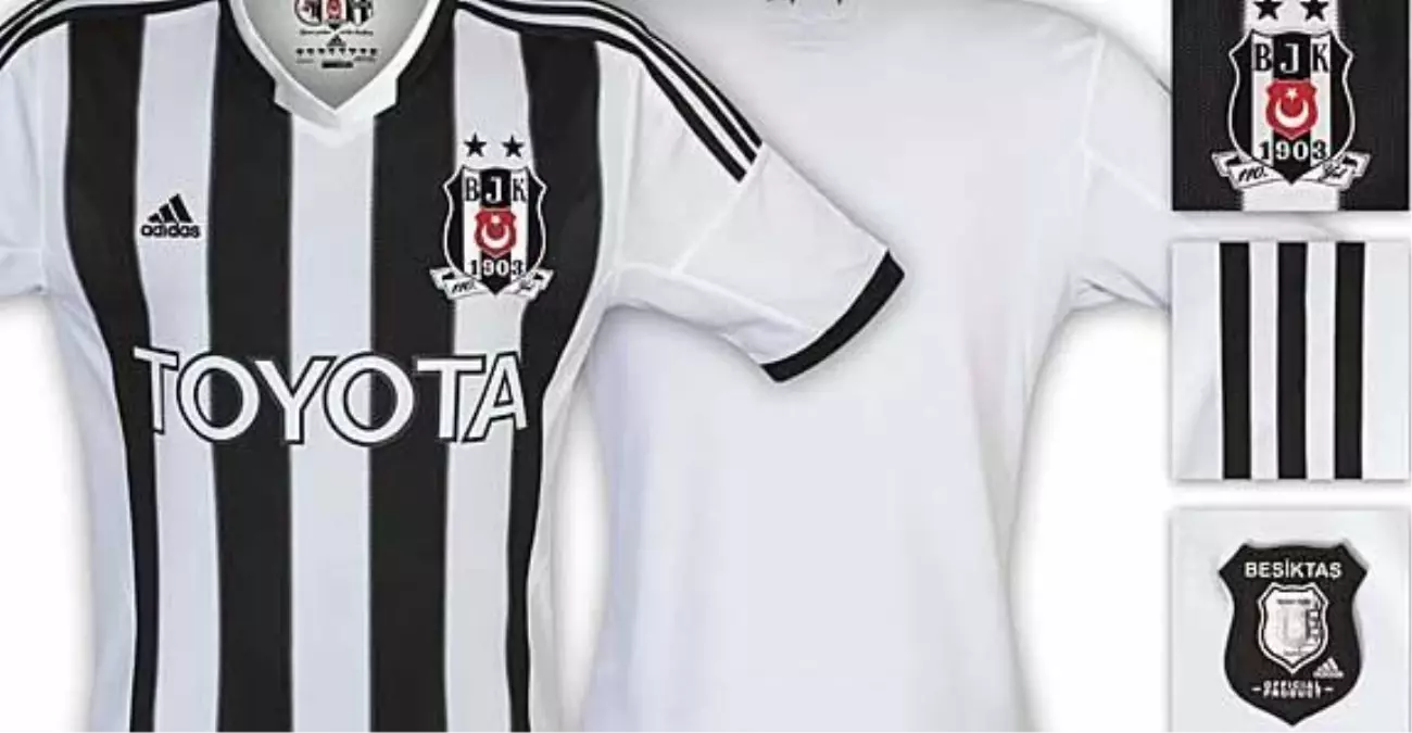 Beşiktaş\'ta Çubuklu Forma Satışa Sunuldu