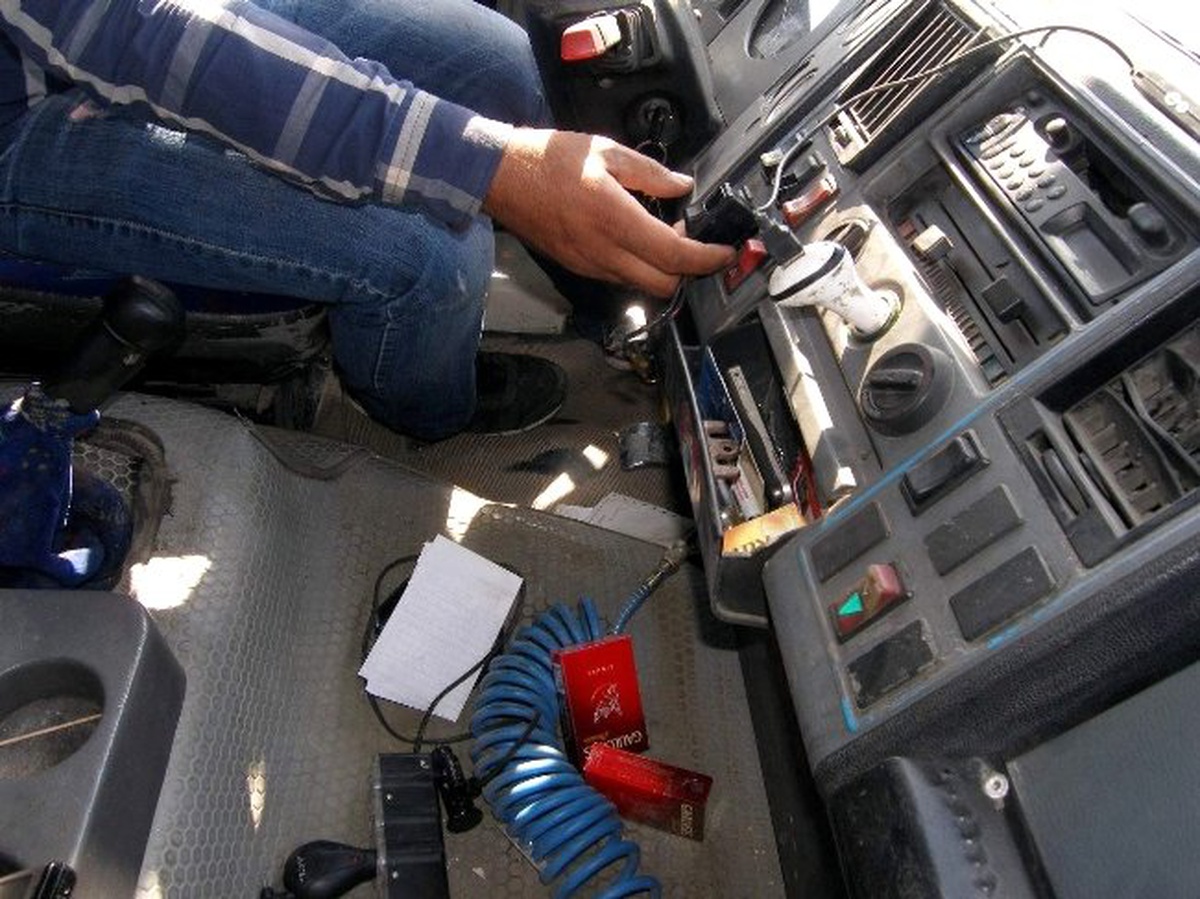 Hileli Takograf Sistemi Yine Polise Takıldı