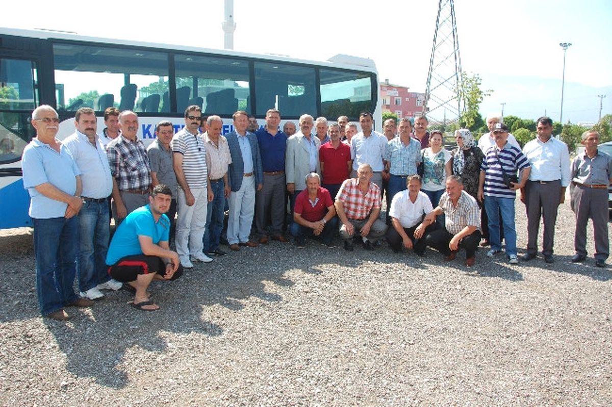 Kartepeli Muhtarlardan Başkan Karabalık\'a Kültür Gezisi Teşekkürü