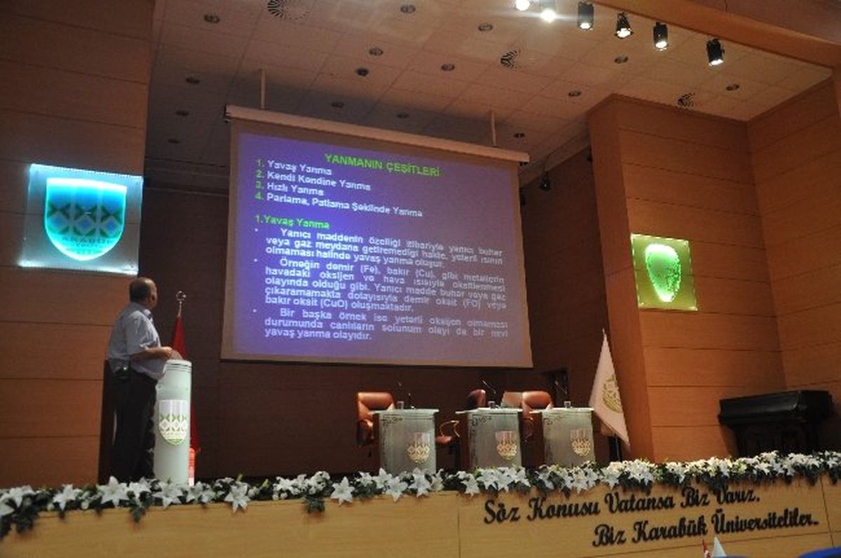 Kbü\'de Yangın Önleme ve Söndürme Toplantısı