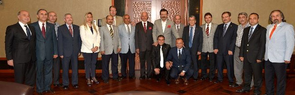 Kütahya Heyeti\'nden TOBB Başkanı Hisarcıklıoğlu\'na Ziyaret