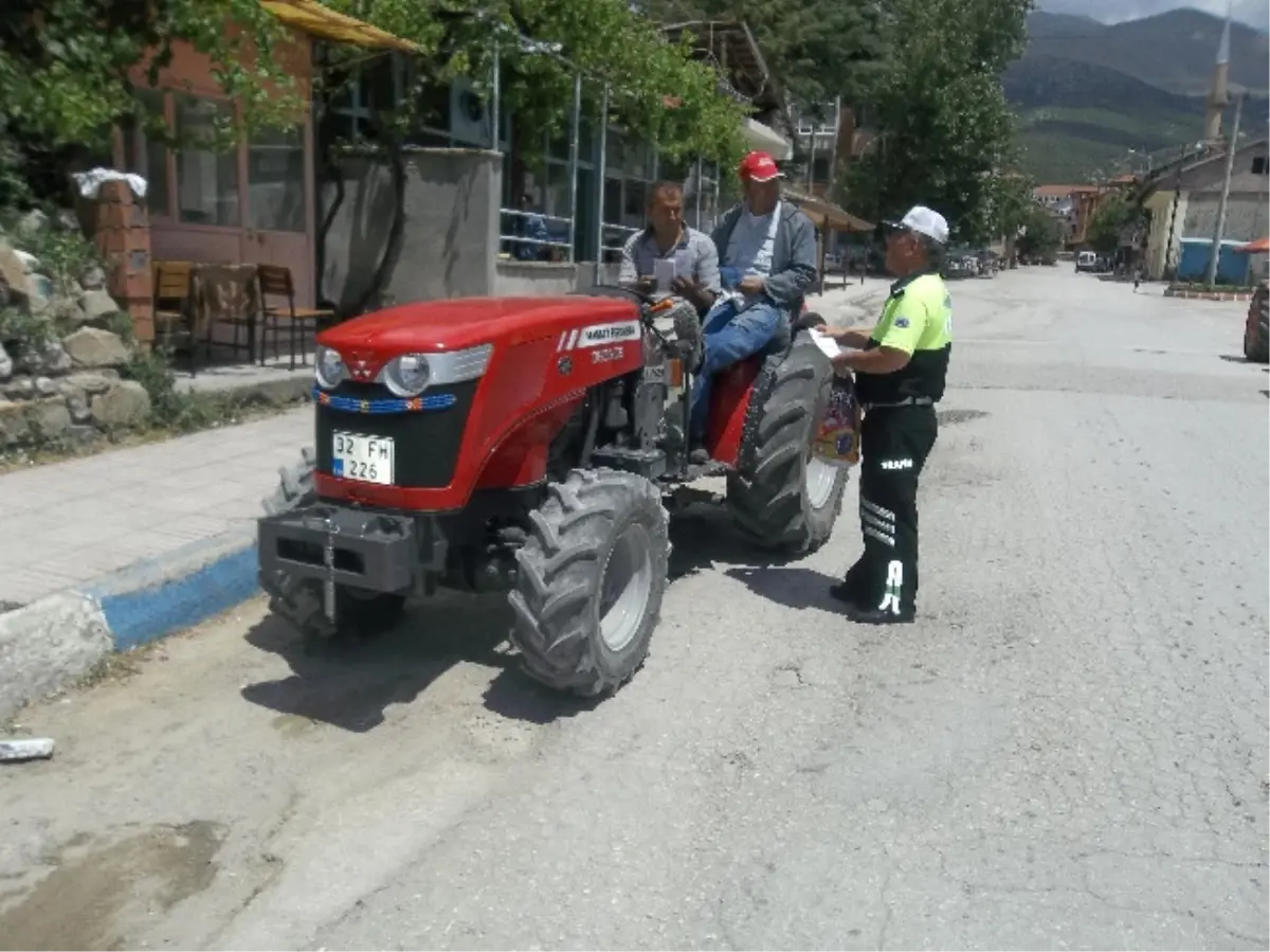 Savlı Çiftçilere Trafik Bilgisi