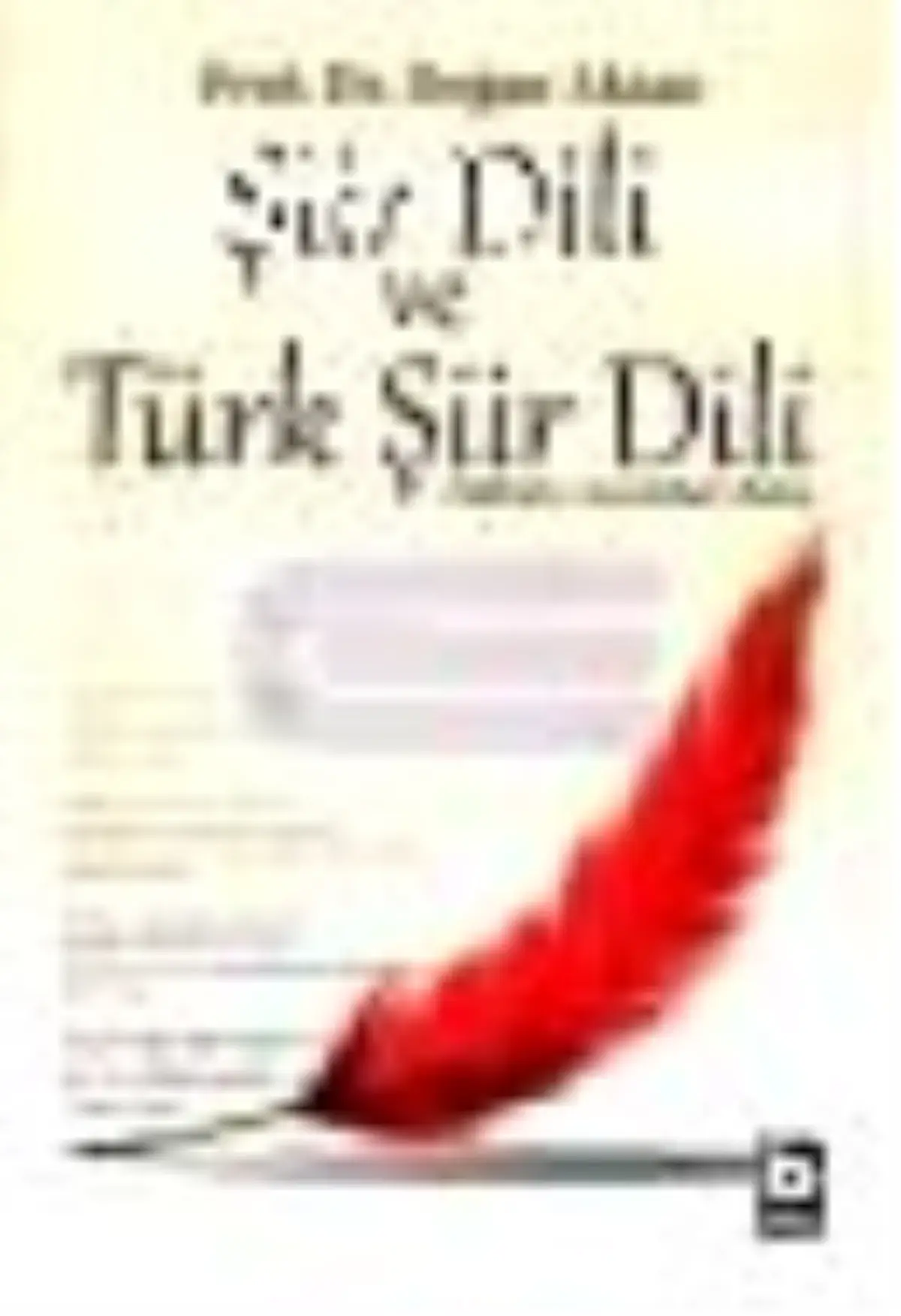 Şiir Dili ve Türk Şiir Dili Kitabı