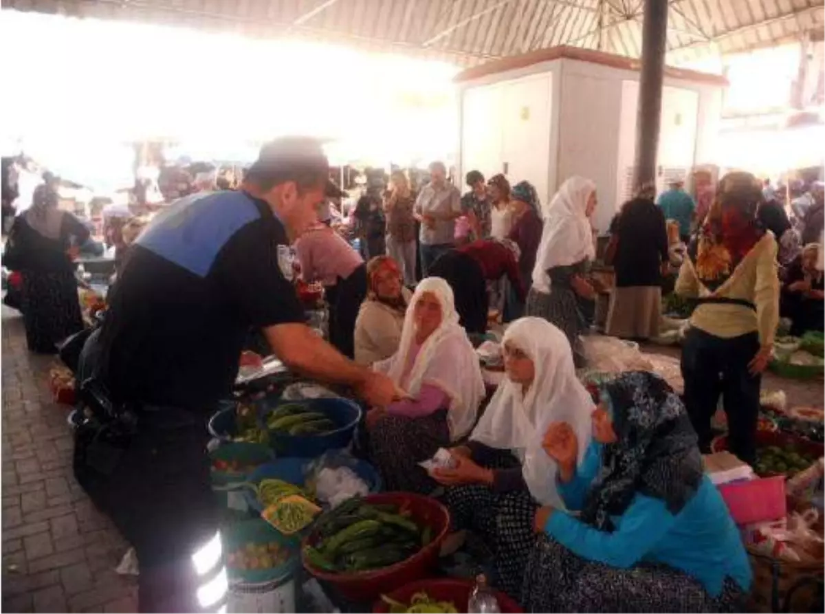 Toplum Destekli Polis Orman Yangınıyla İlgili Broşür Dağıttı