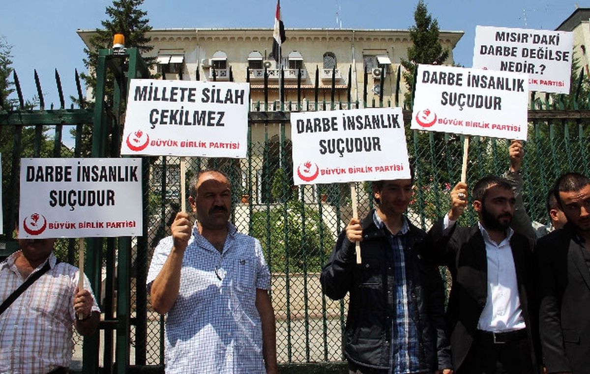 12 Eylül Mağduru Ülkücülerden Mursi\'ye Destek